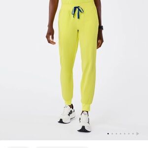 Figs Lime Green Jogger Pants